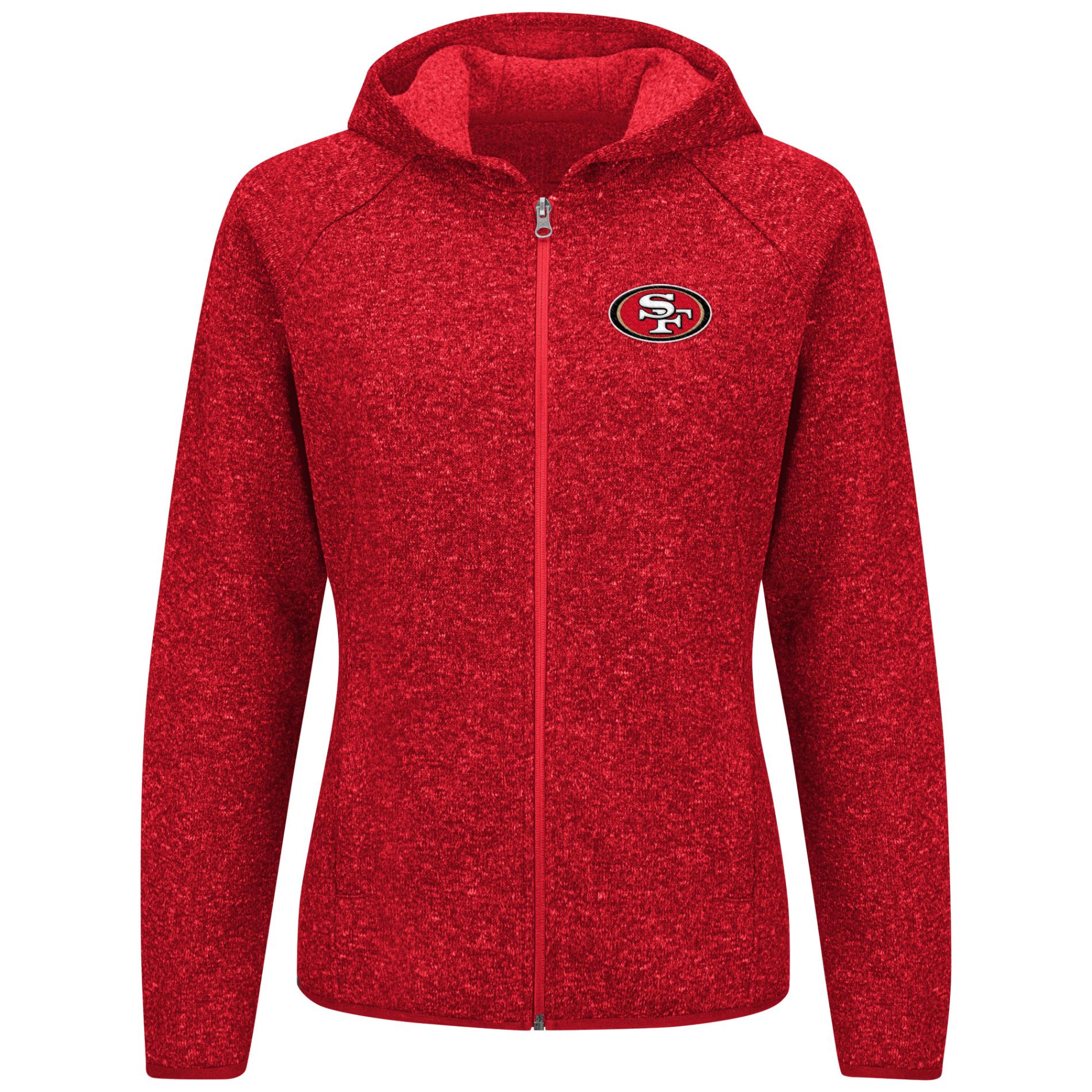 NFL Women's Hoodie Jacket - San Francisco 49ers