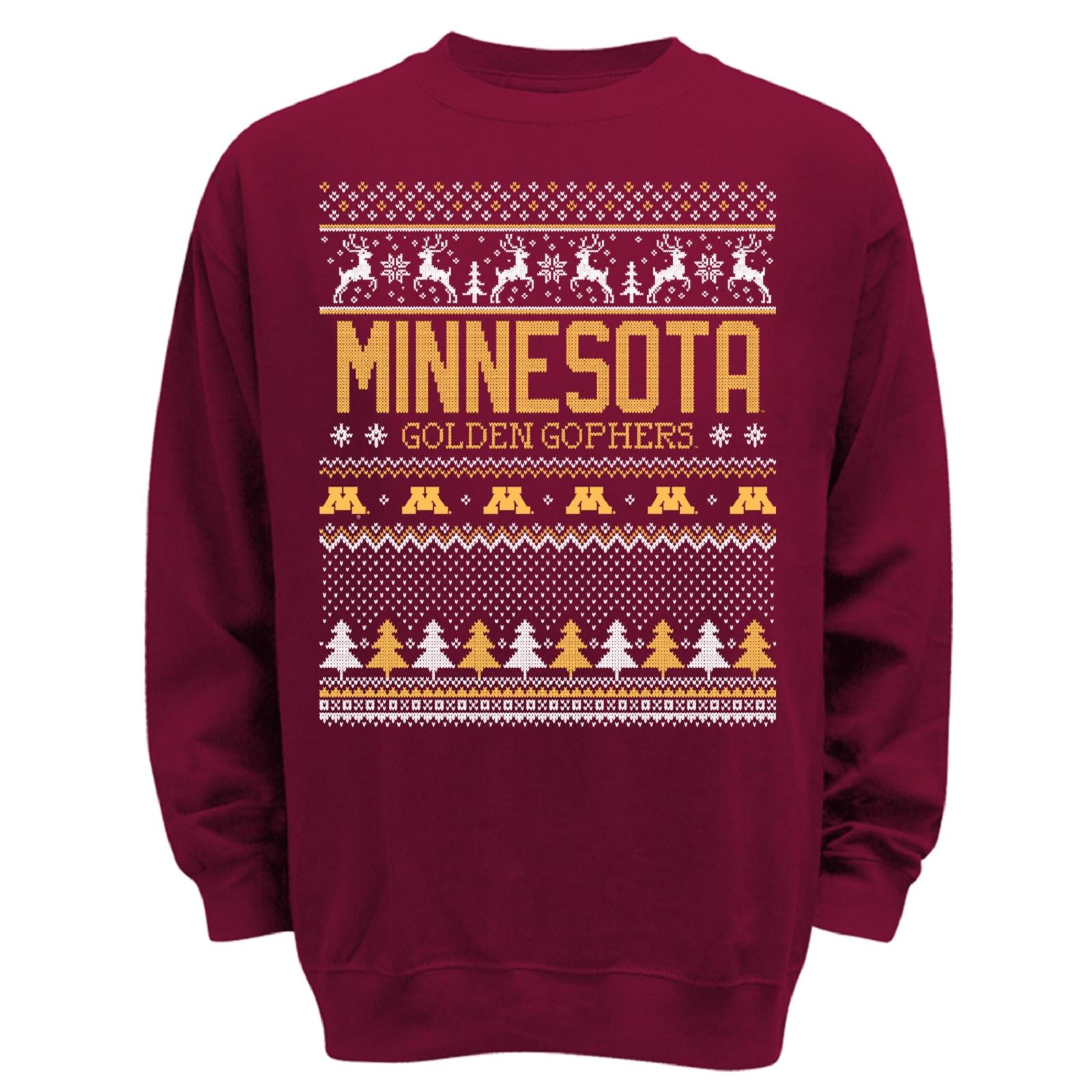 NCAA Boys' Christmas Sweatshirt - University of Minnesota