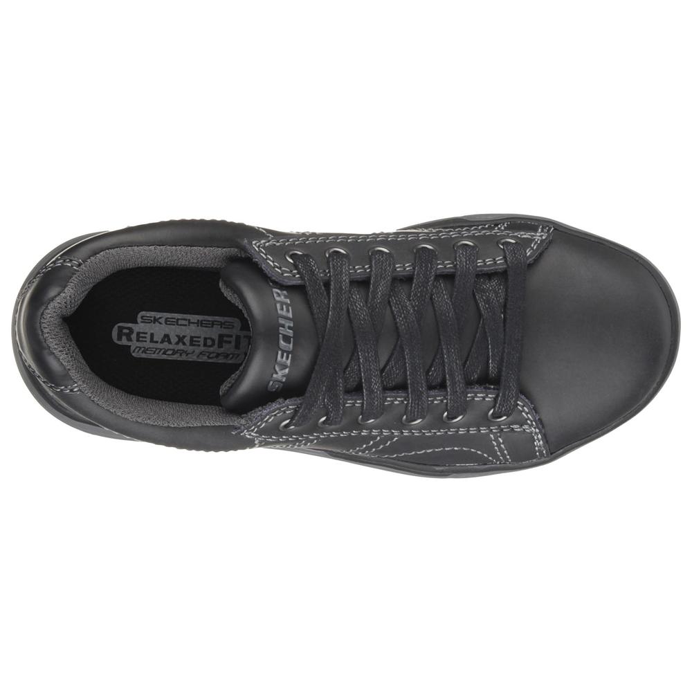 Skechers Boys' Maddox Banter Black Sneaker
