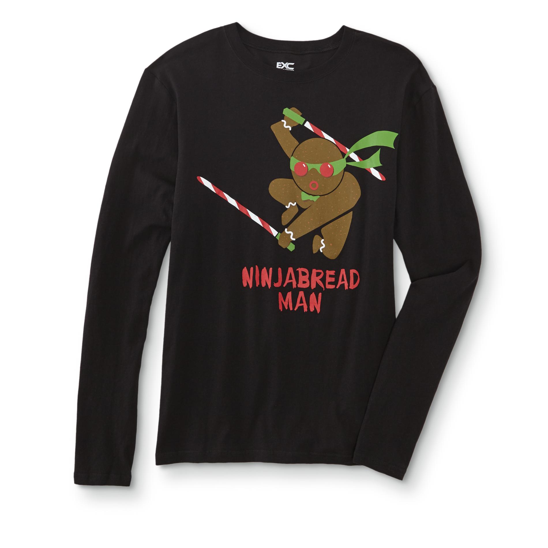 Young Men's Christmas Graphic T-Shirt - Ninjabread