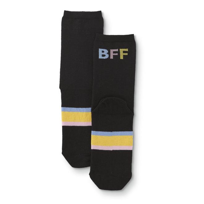 Joe Boxer Women S Crew Socks Bff Relax in complete comfort and supreme style with these women's pajamas from joe boxer. sears