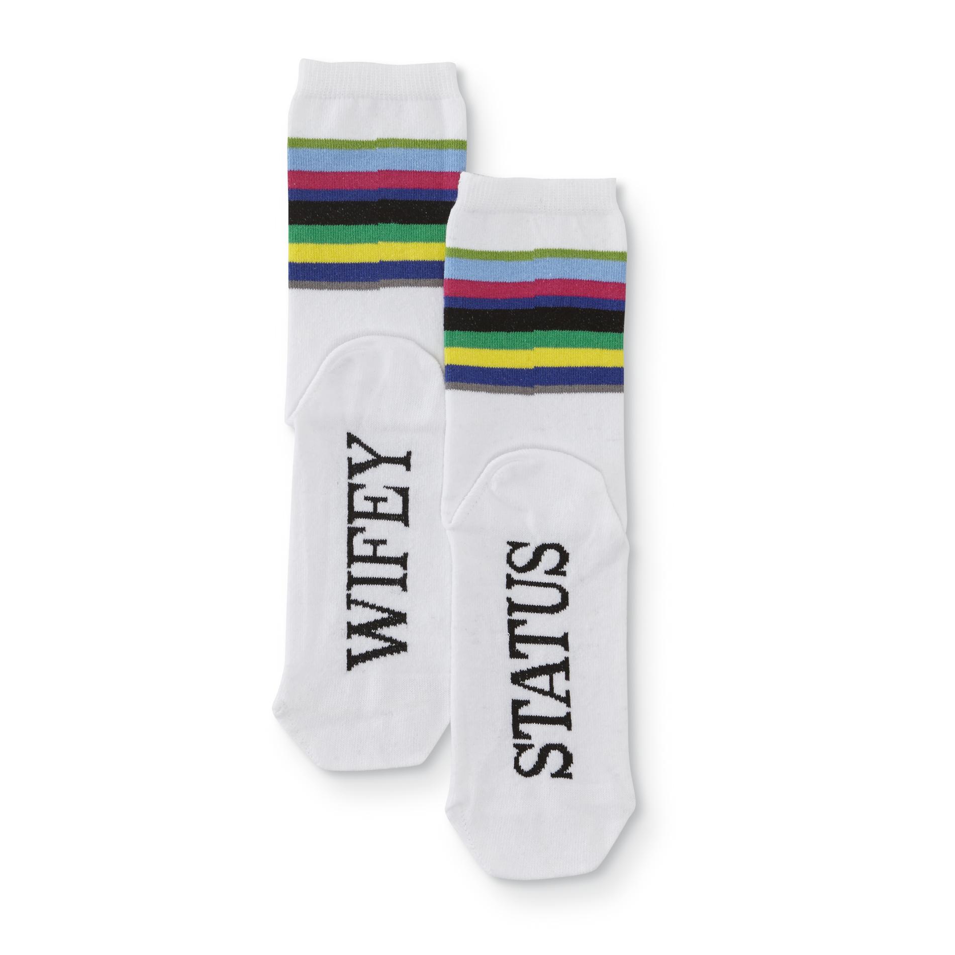 Women's Crew Socks - Wifey Status
