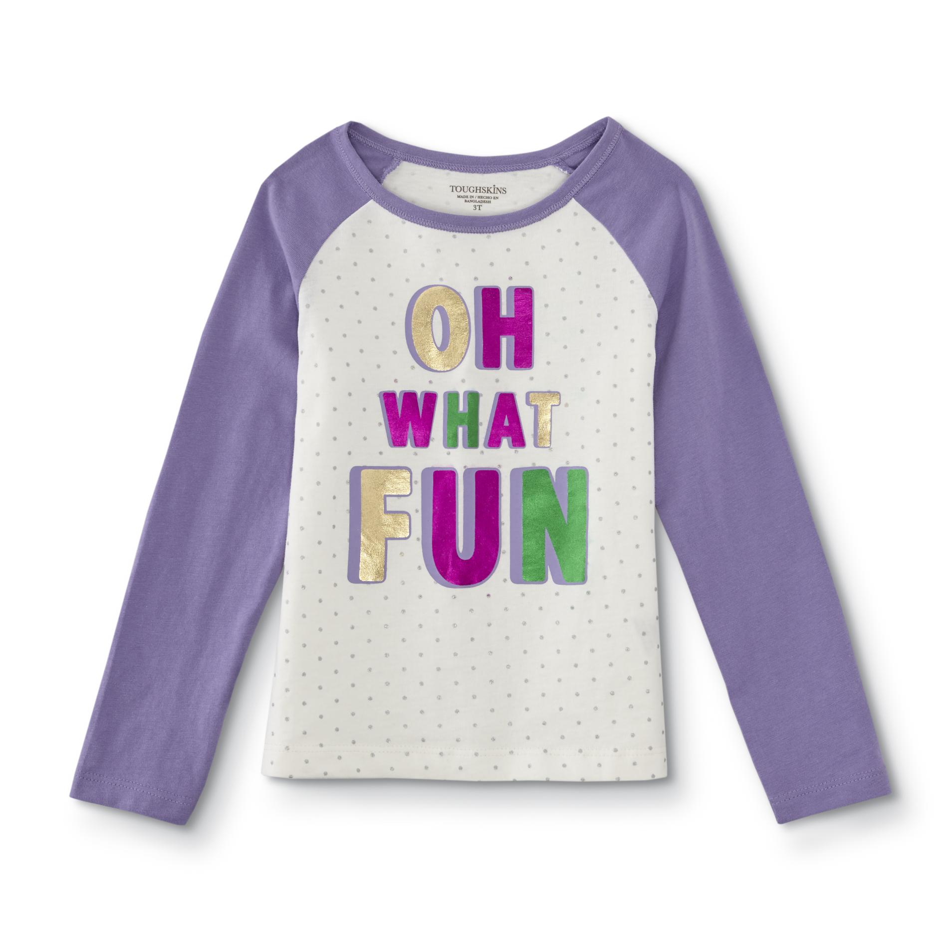 Toughskins Infant & Toddler Girls' Graphic Shirt - Oh What Fun