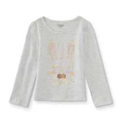 Toughskins Infant & Toddler Girls' Long-Sleeve T-Shirt - Bunny