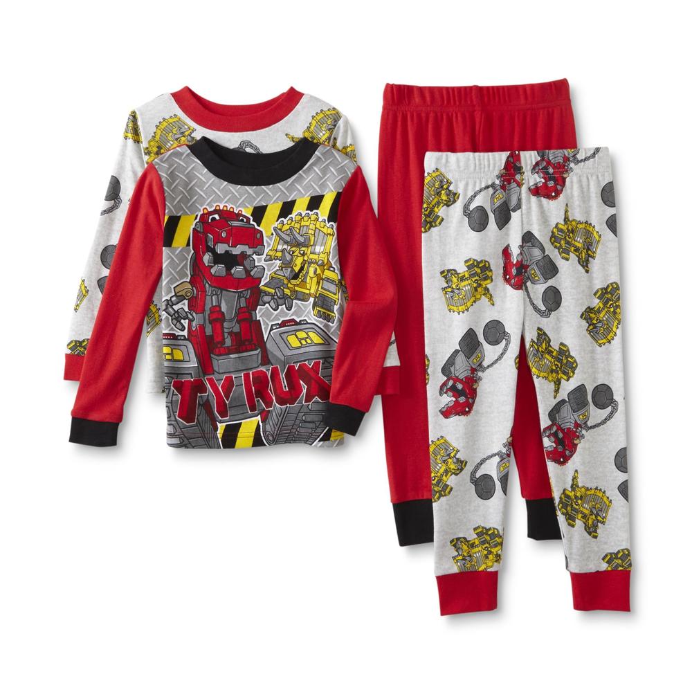 Dreamworks Dinotrux Toddler Boys' 2-Pairs Pajamas