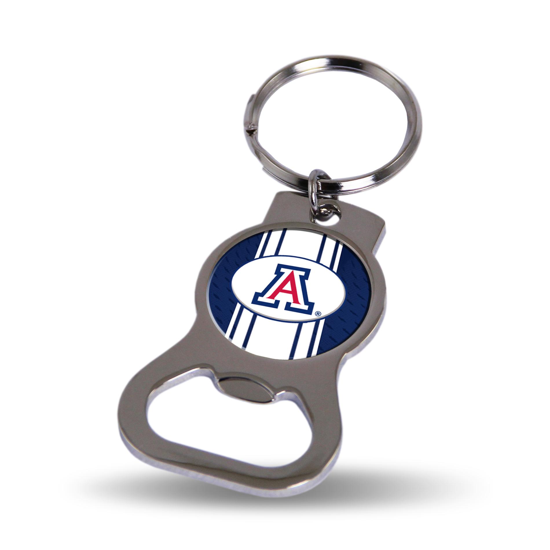 NCAA Bottle Opener Keychain - University of Arizona Wildcats