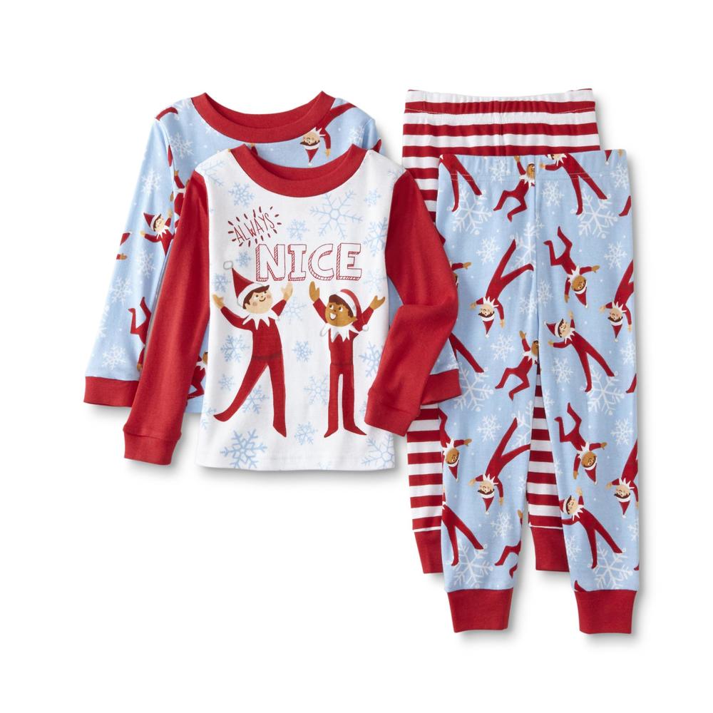 The Elf on the Shelf Toddler Boys' 2-Pairs Pajamas