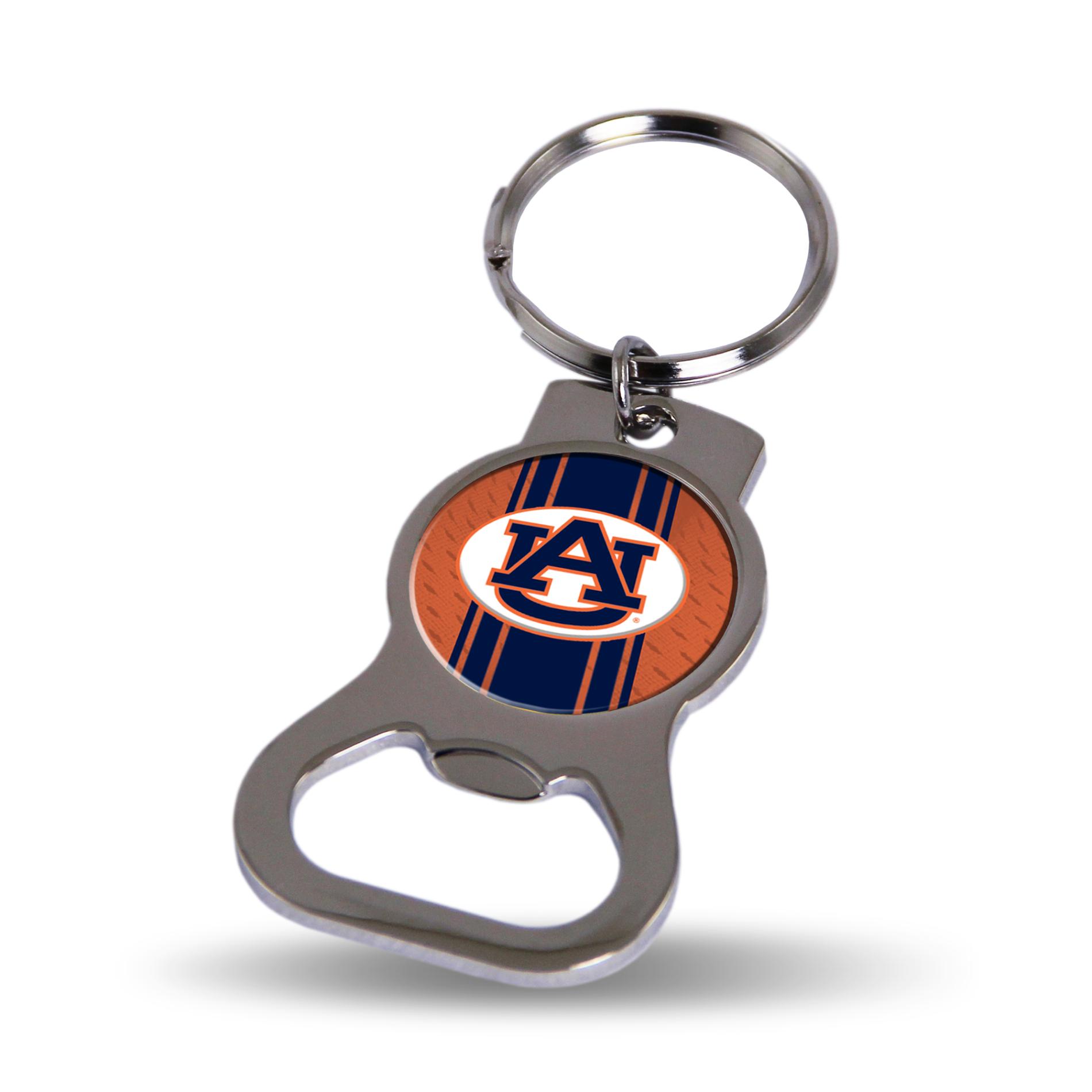 NCAA Bottle Opener Keychain - Auburn University Tigers