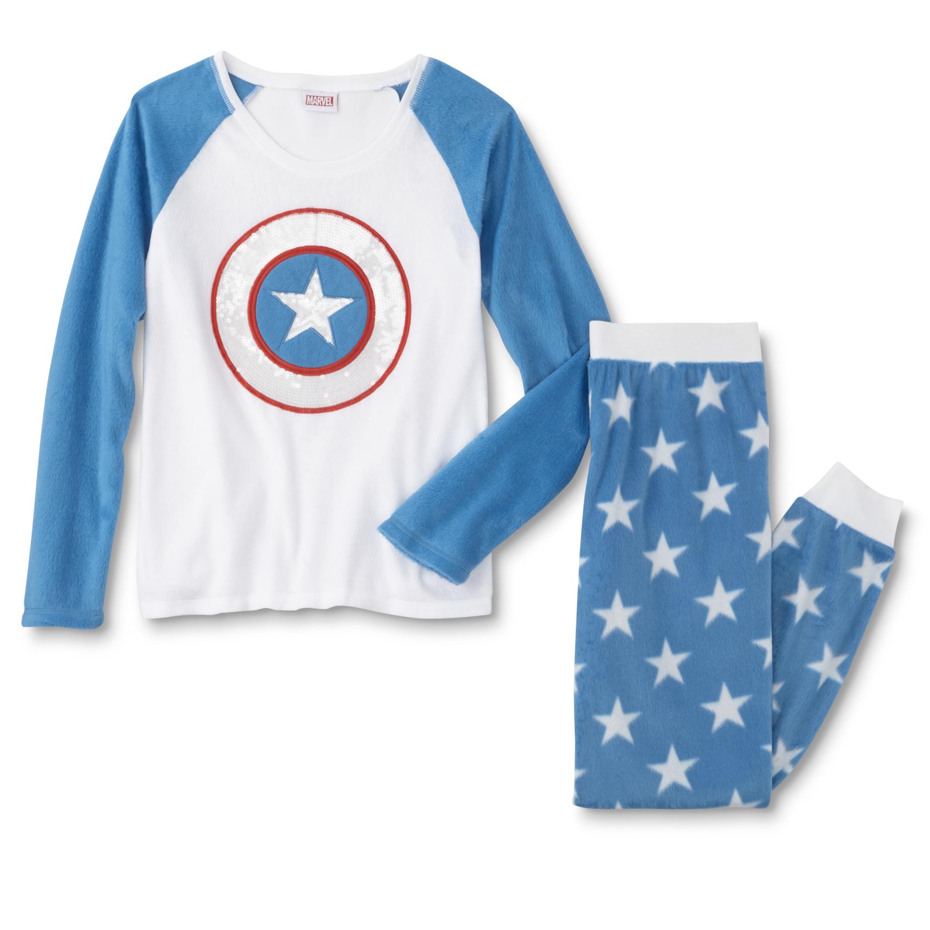 Marvel Captain America Women's Pajamas