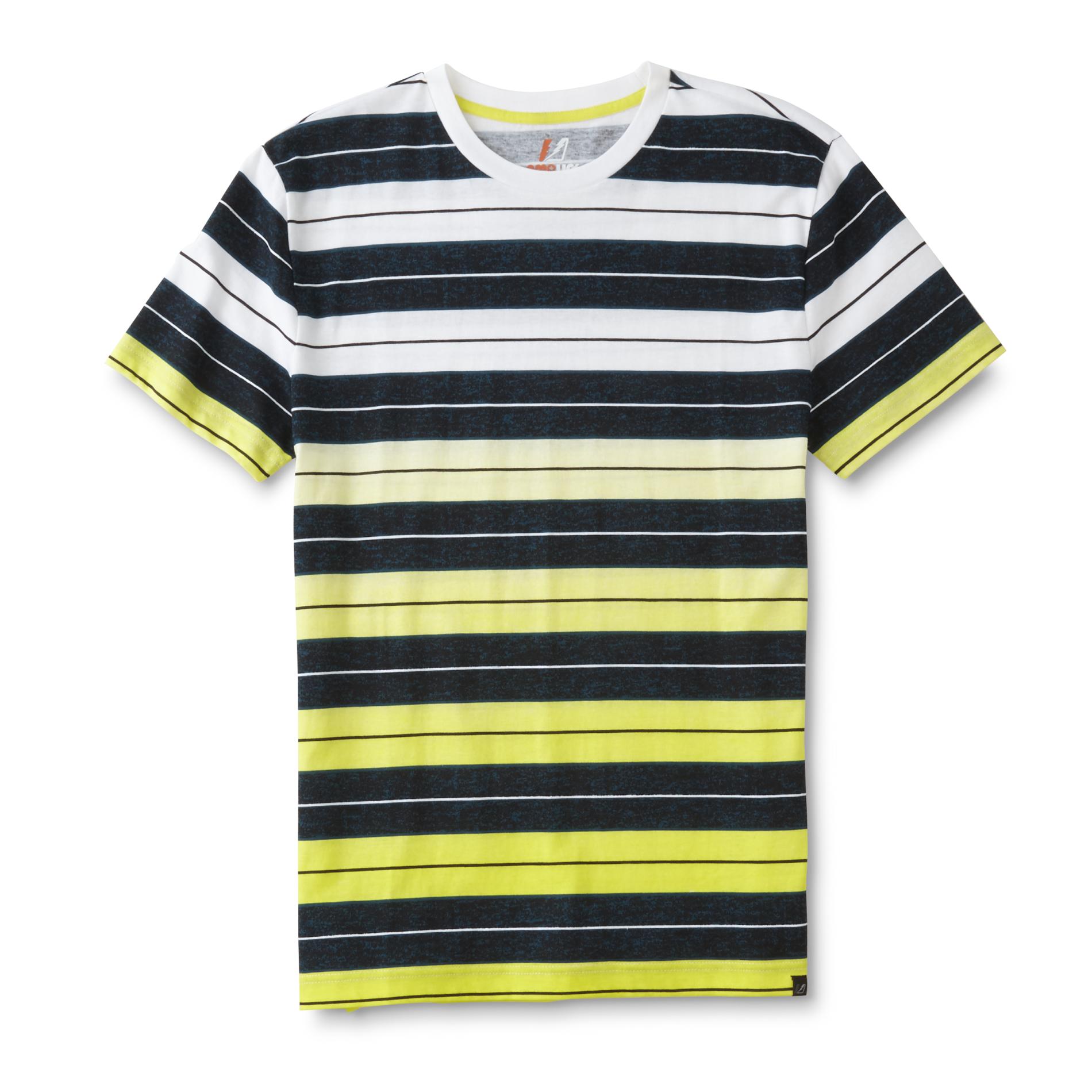 Amplify Young Men's T-Shirt - Colorblock & Striped