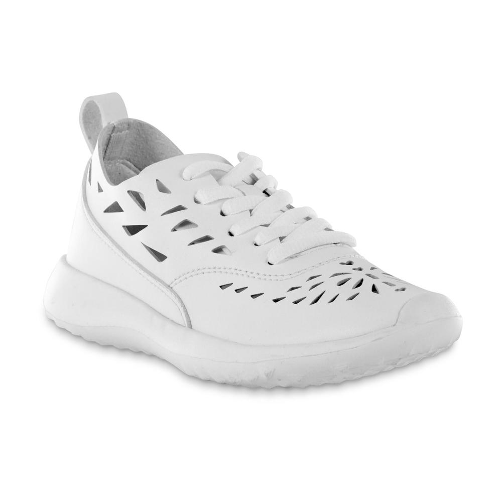 Athletech Girls' Chopout White Athletic Shoe