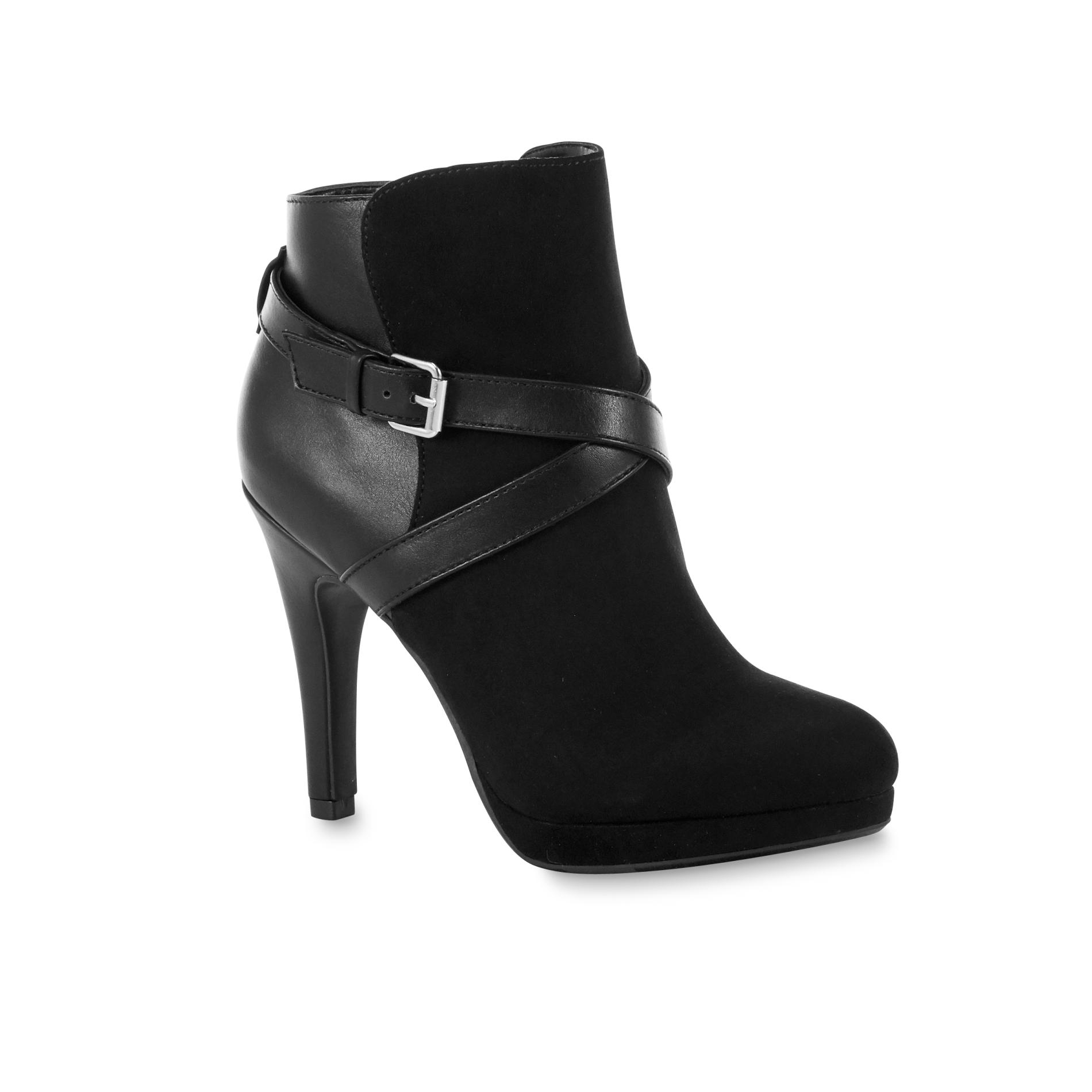 Covington Women's Kensington Black High-Heel Bootie - Shoes - Women's ...