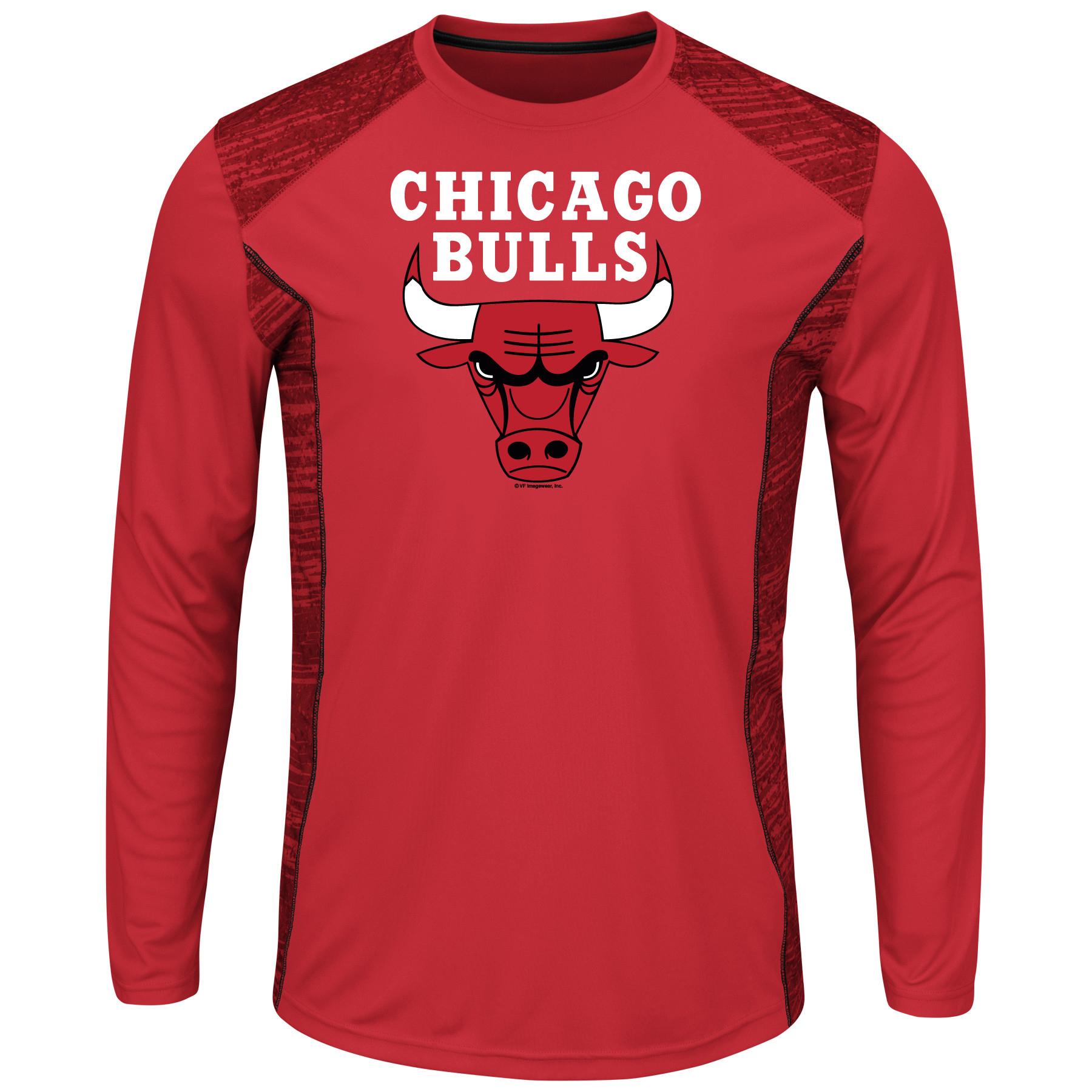 NBA(CANONICAL) Men's Long-Sleeve T-Shirt - Chicago Bulls