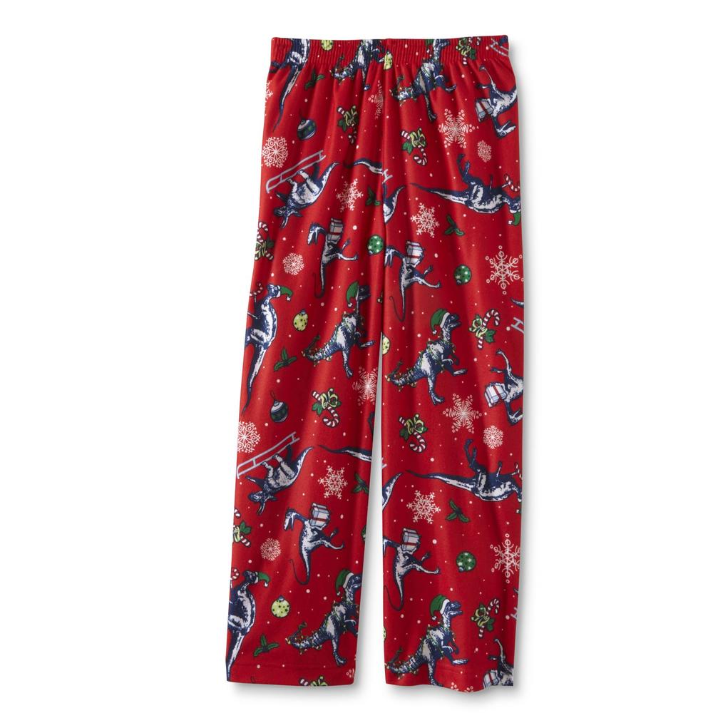 Joe Boxer Boys' Christmas Pajama Shirt & Pants - Dinosaur