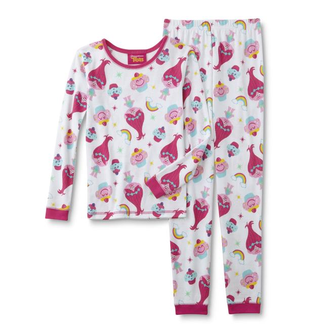 Trolls Toys Dreamworks | Pajamas | Dreamworks Little Girls Trolls Long ...