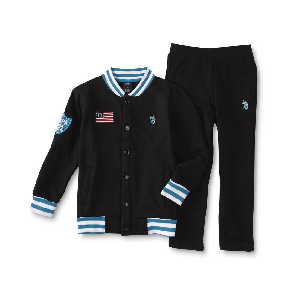 U.S. Polo Assn. Boys' Fleece Jacket & Pants