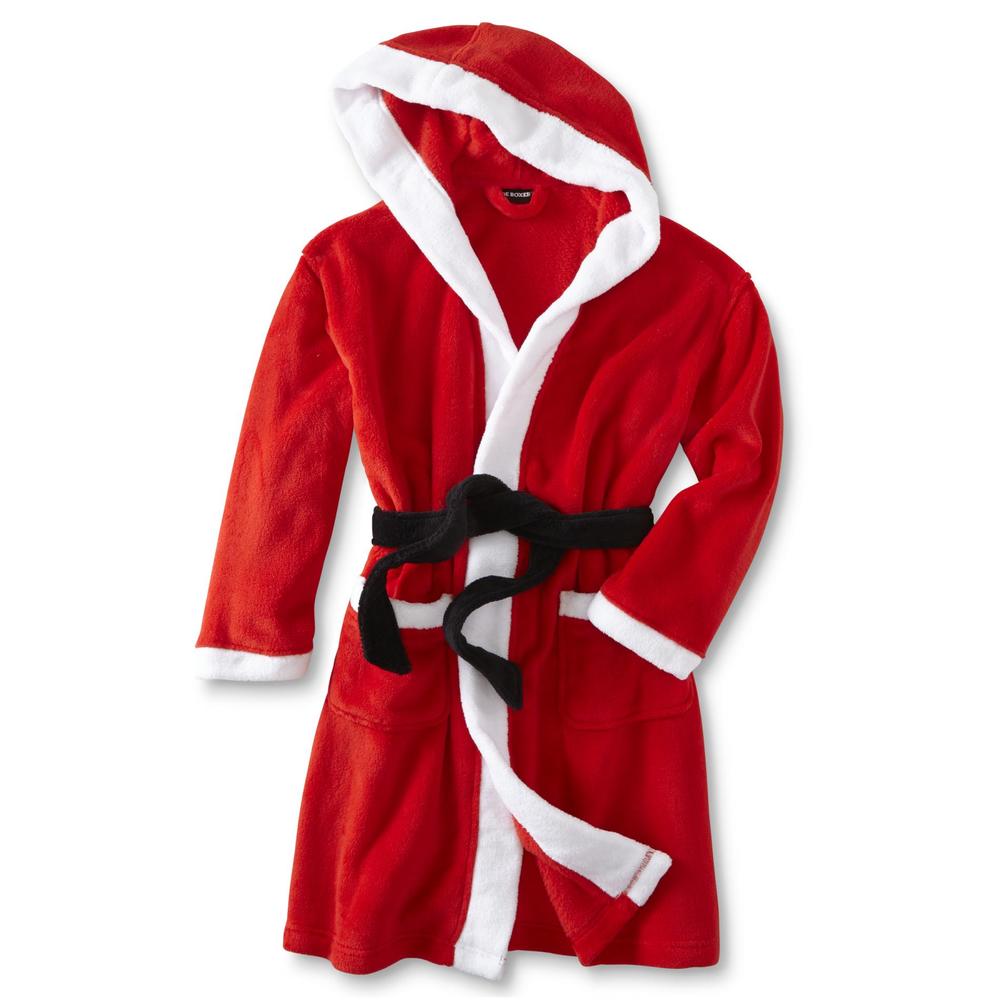 Joe Boxer Boys' Christmas Hooded Robe