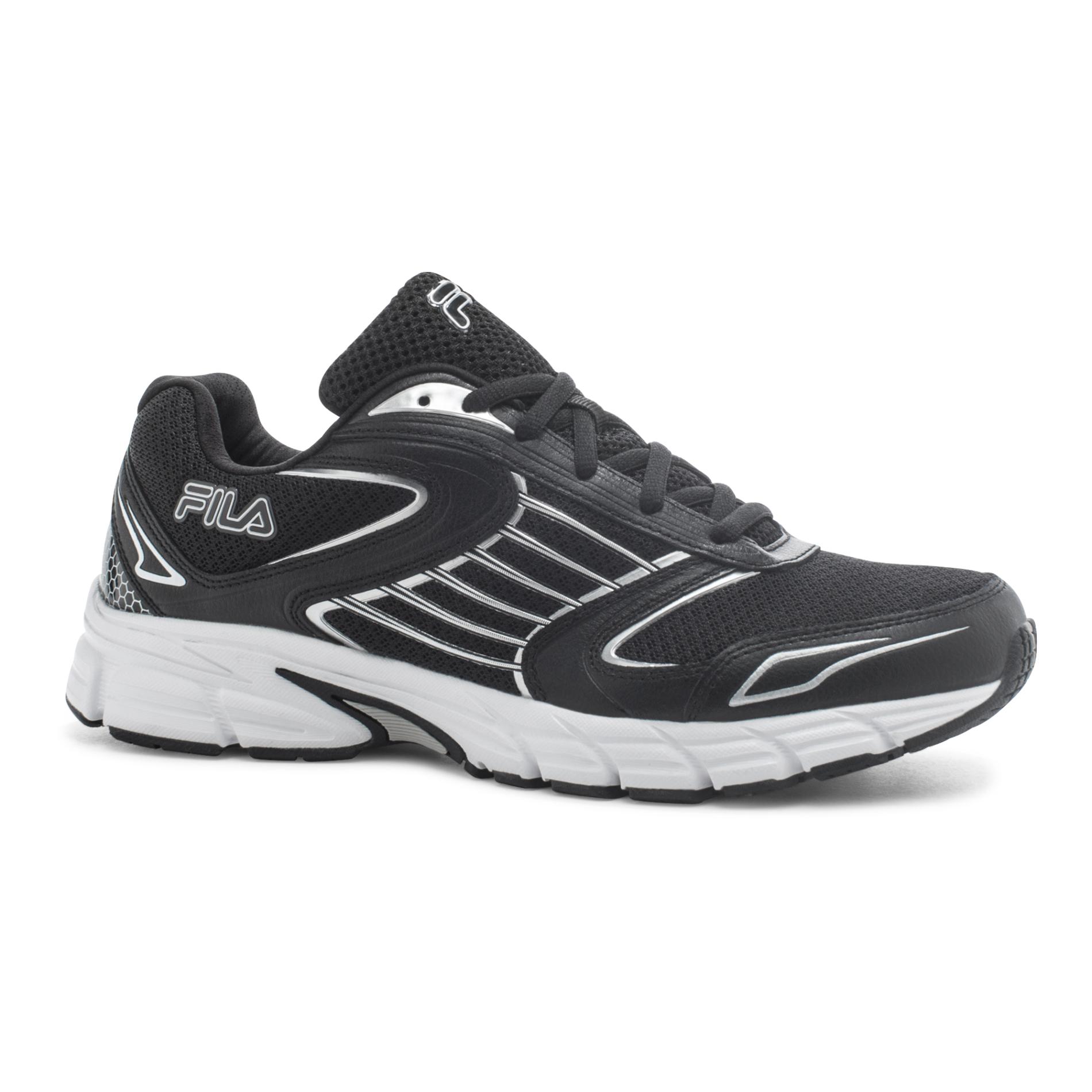 Fila Men's Dynamo Athletic Shoe - Black/White