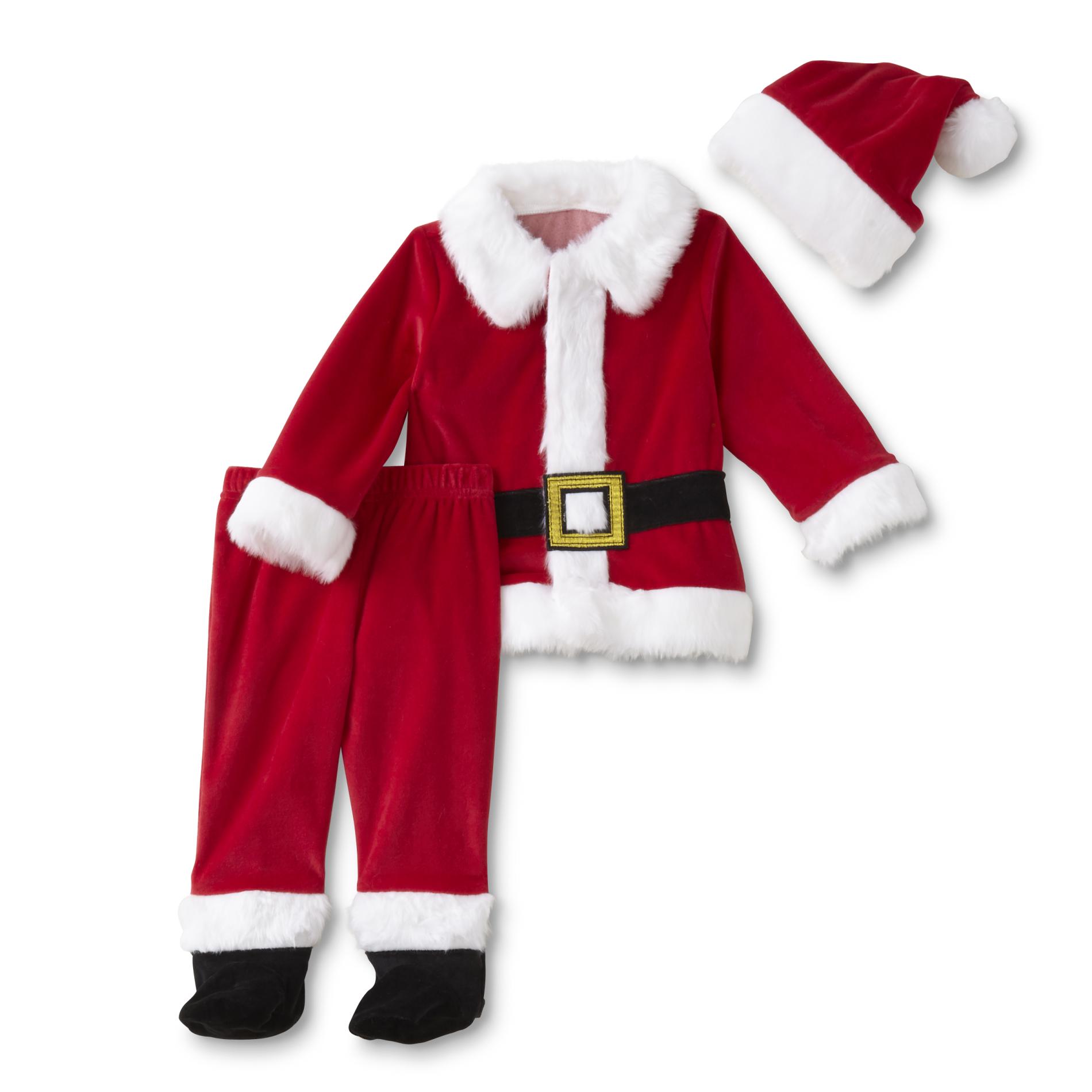 Little Wonders Newborn & Infant Boys' Santa Claus Suit & Hat