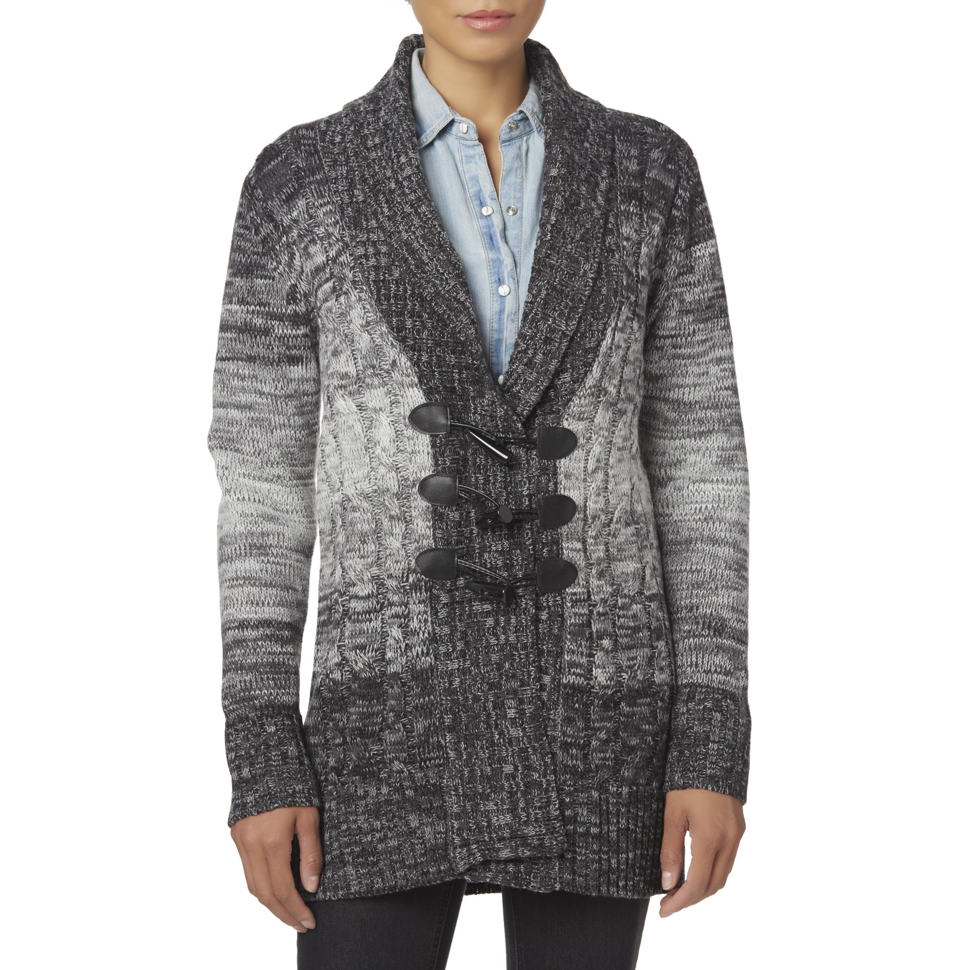 Laura Scott Women's Toggle Cardigan - Space-Dyed