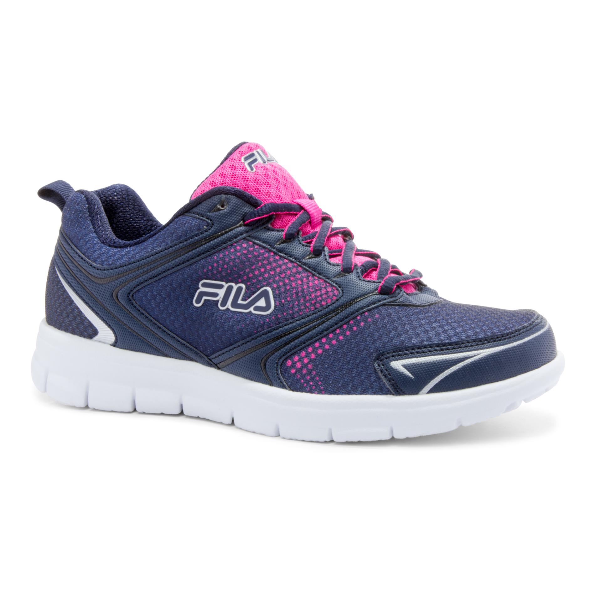 Fila Women's Windstar 2 Navy/Pink Running Shoe