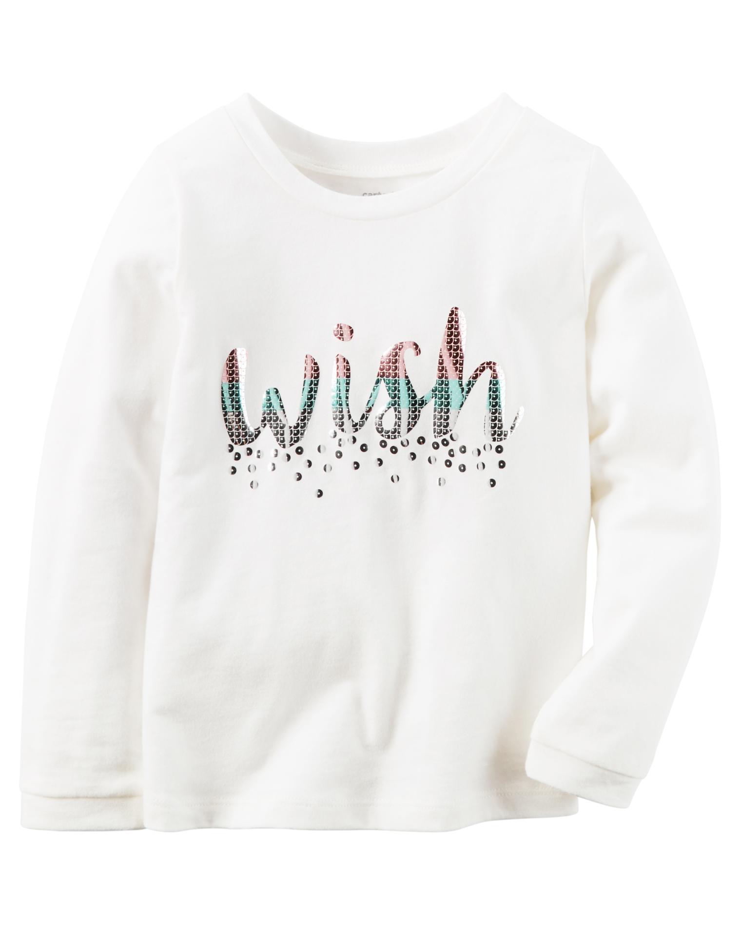 Carter's Toddler Girls' Graphic T-Shirt - Wish