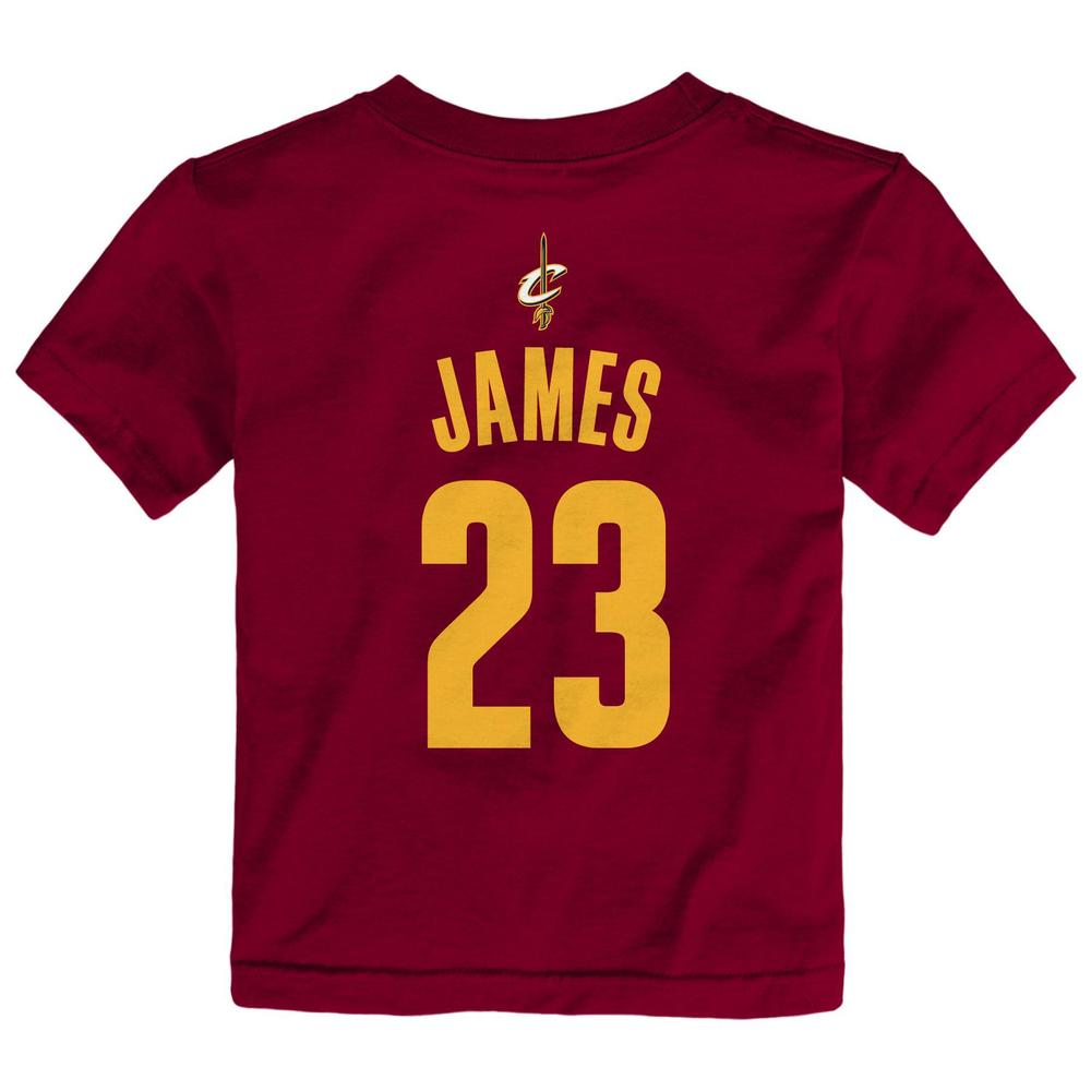 NBA LeBron James Toddler Boys' Graphic T-Shirt - Cleveland Cavaliers