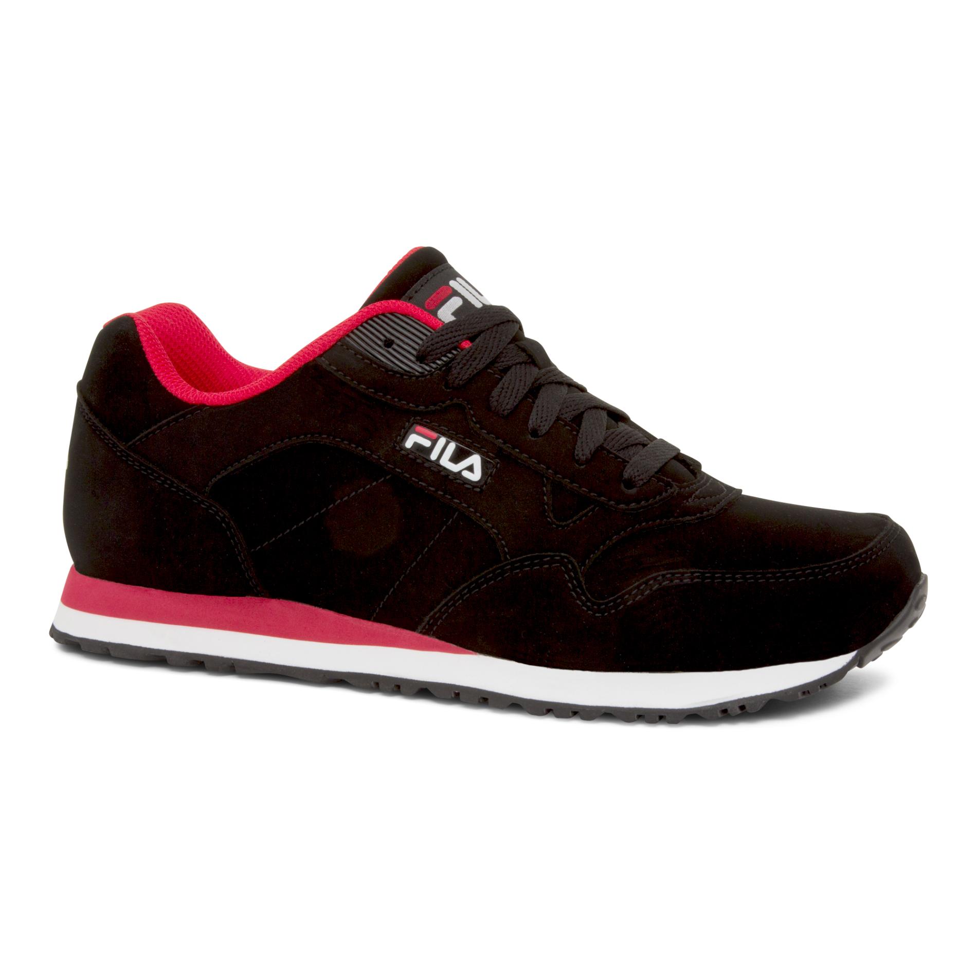 Fila Men's Cress Athletic Shoe - Black/Red