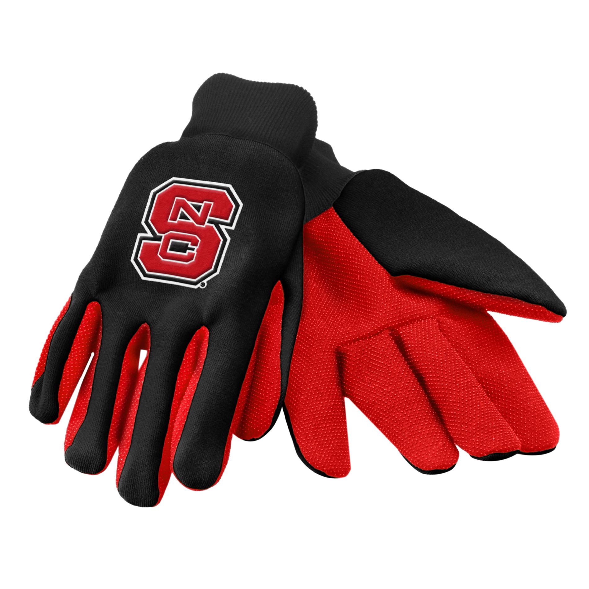 NCAA Men's Utility Gloves - NC State Wolfpack NCAA Men's Utility Gloves - NC State Wolfpack
