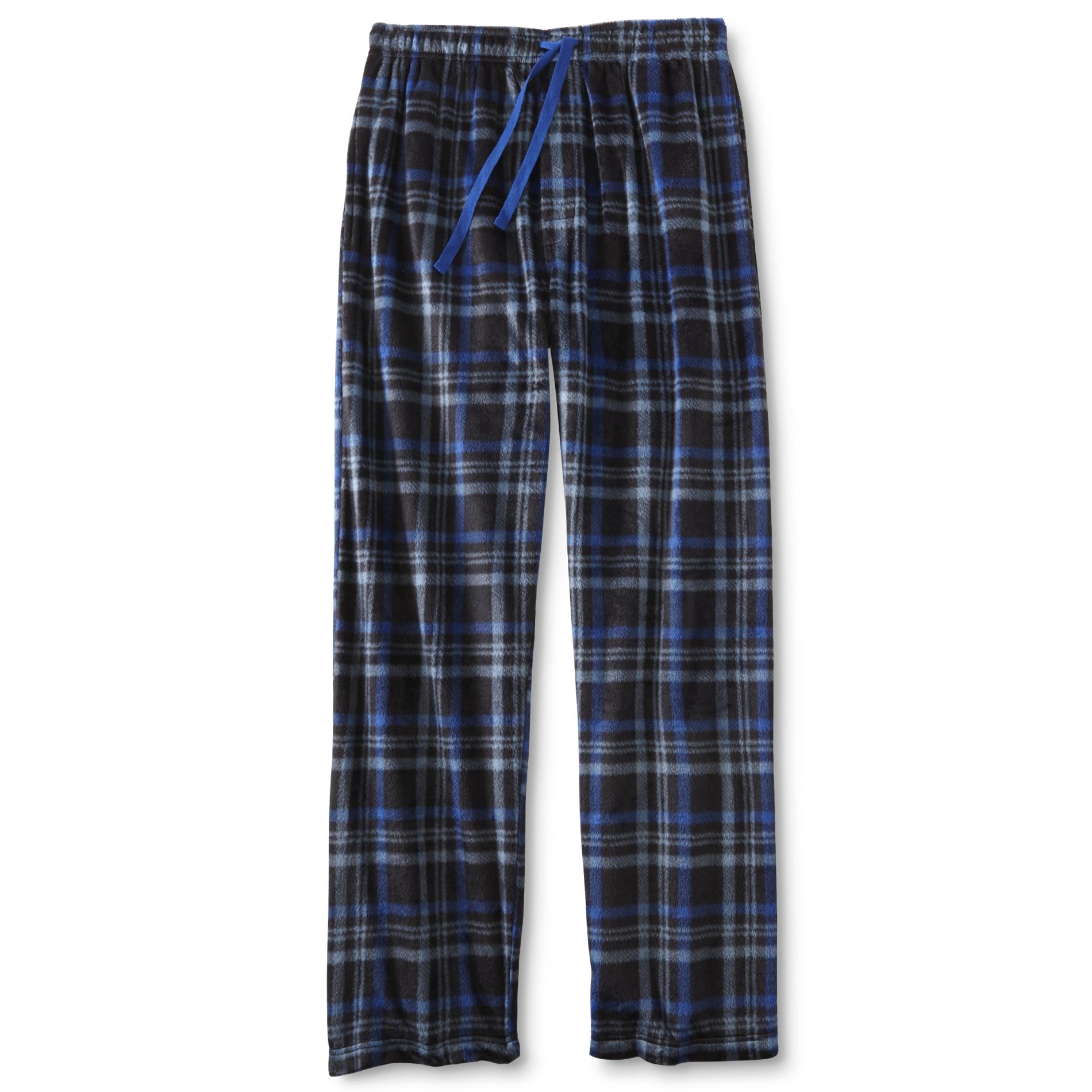 Joe Boxer Men's Fleece Pajama Pants - Plaid - Sears