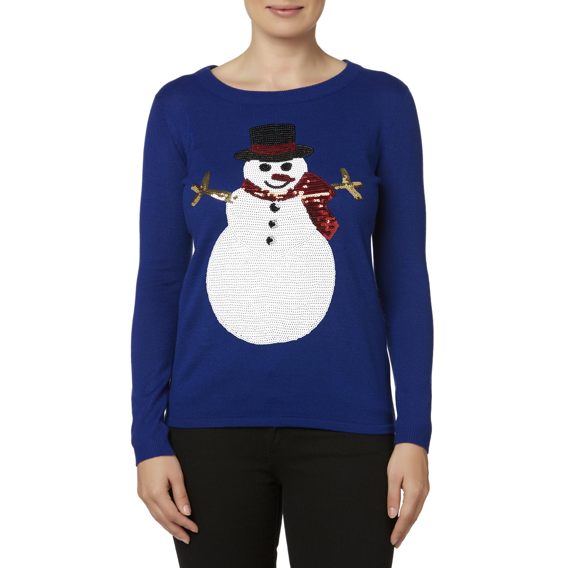 Holiday Editions Women's Christmas Sweater - Snowman