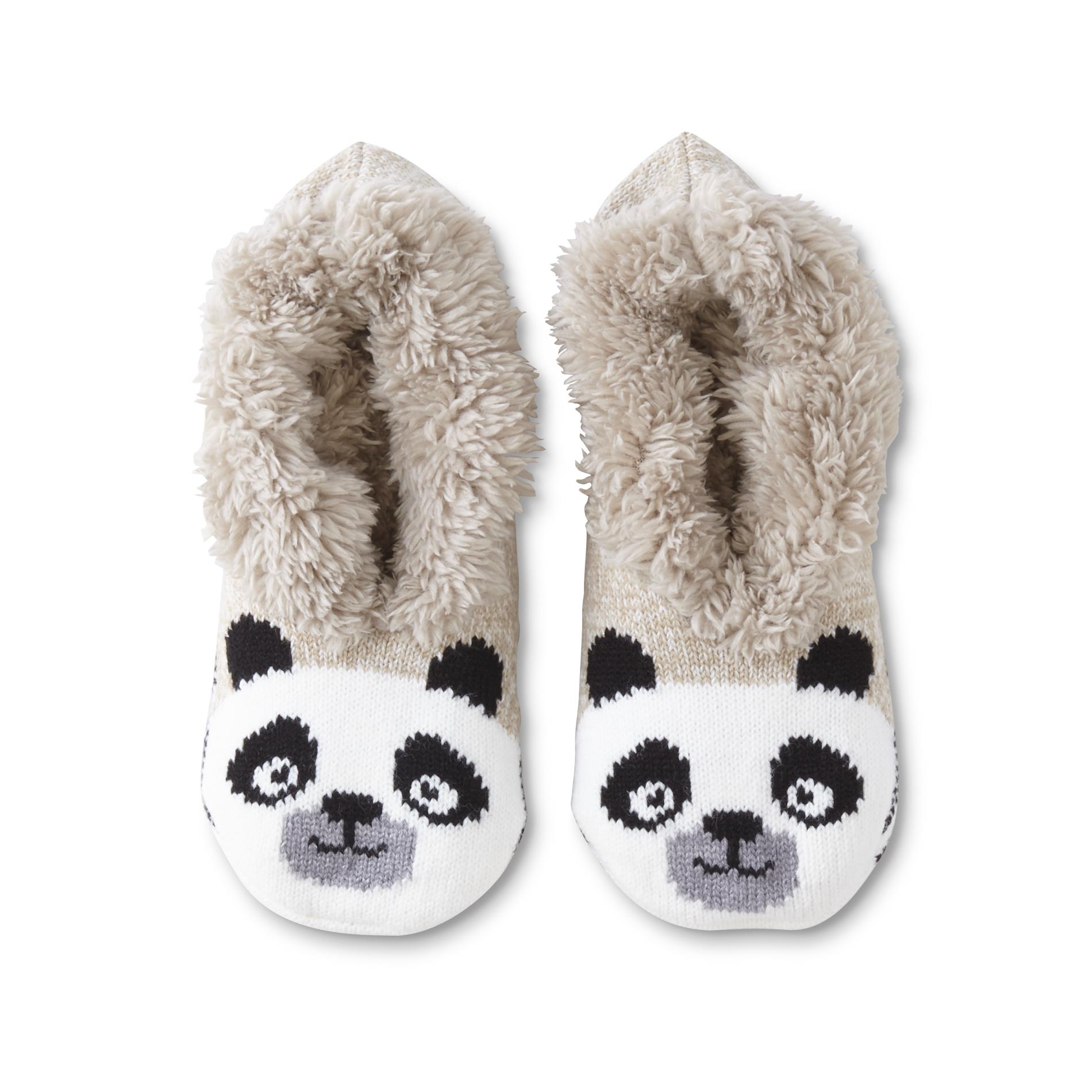 Joe Boxer Women's Slipper Socks - Panda Bear