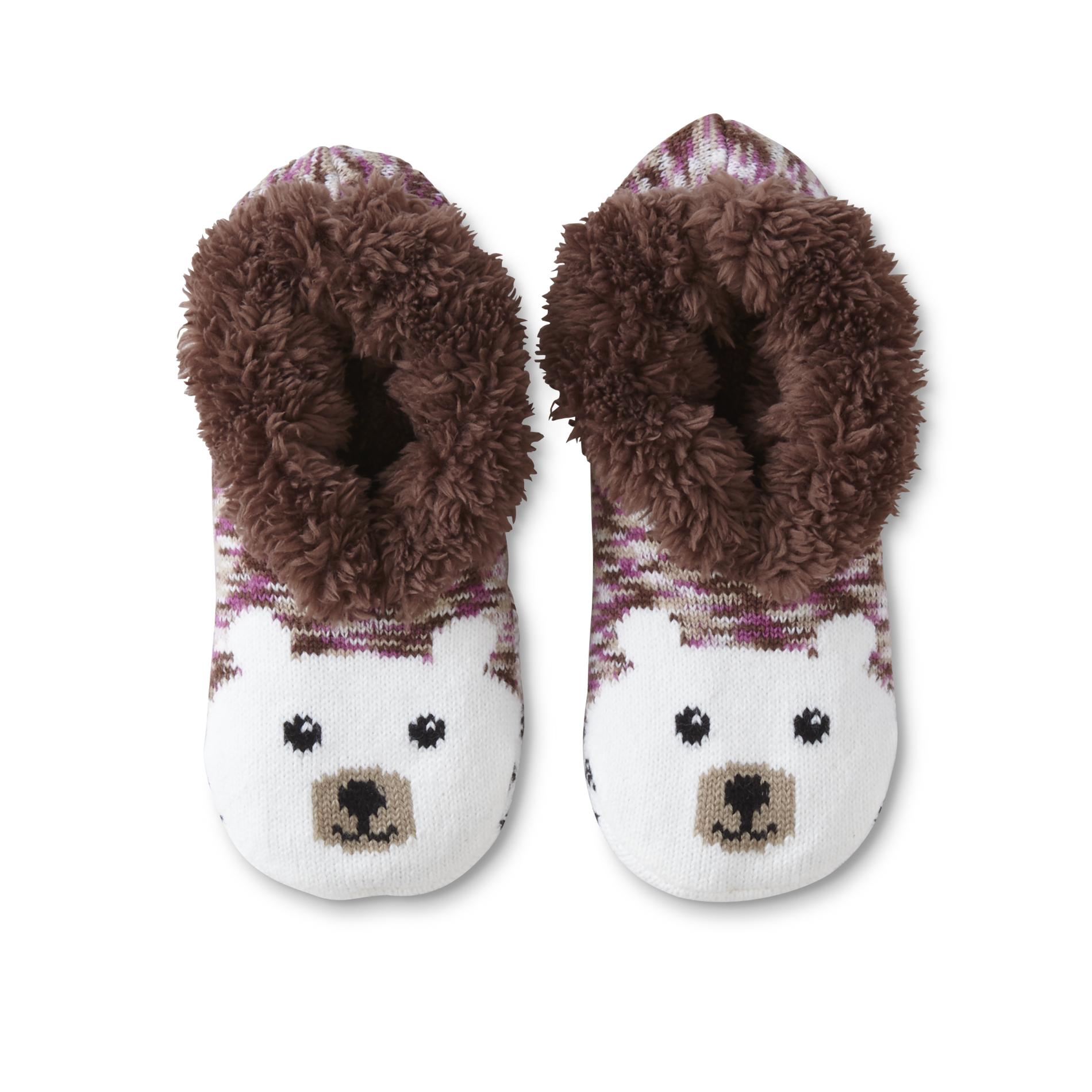 Joe Boxer Women's Slipper Socks - Polar Bear