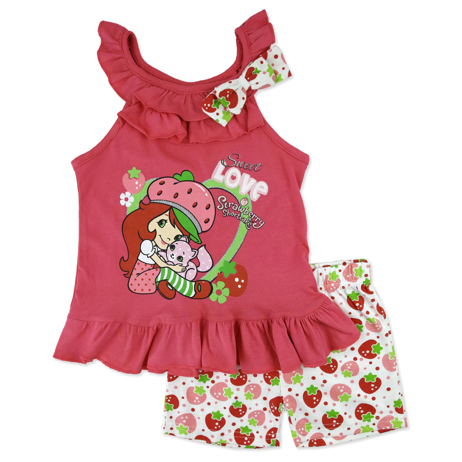 Strawberry Shortcake Toddler Girls' Tank Top & Shorts