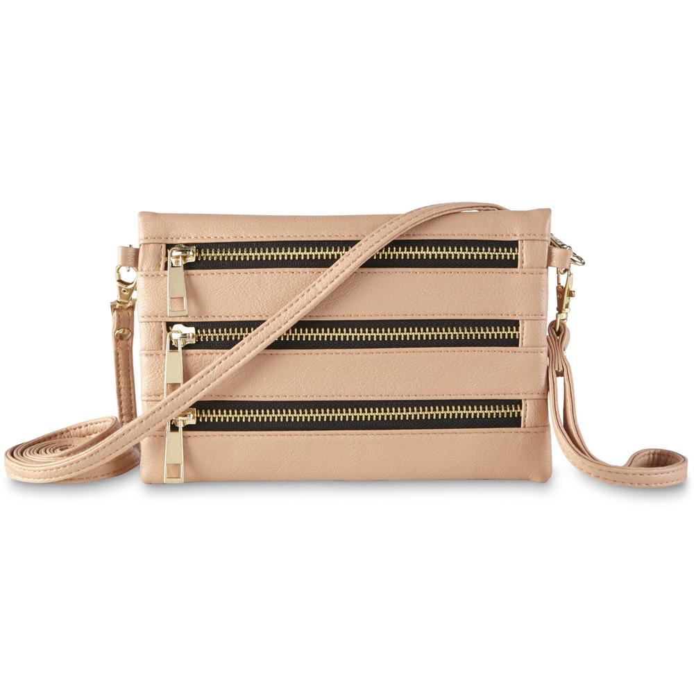 Women’s Triple Zip Crossbody Bag