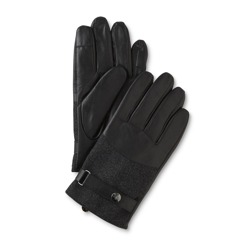 Dockers Men's Intelitouch Gloves - Herringbone
