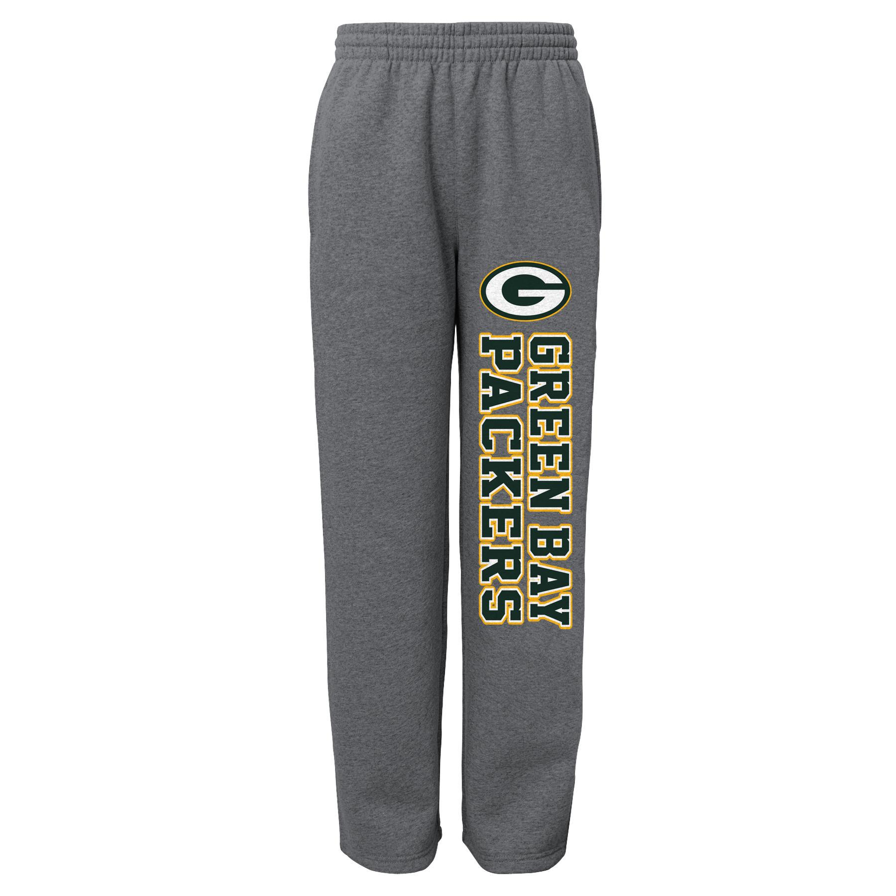 NFL Boys' Fleece Sweatpants - Green Bay Packers