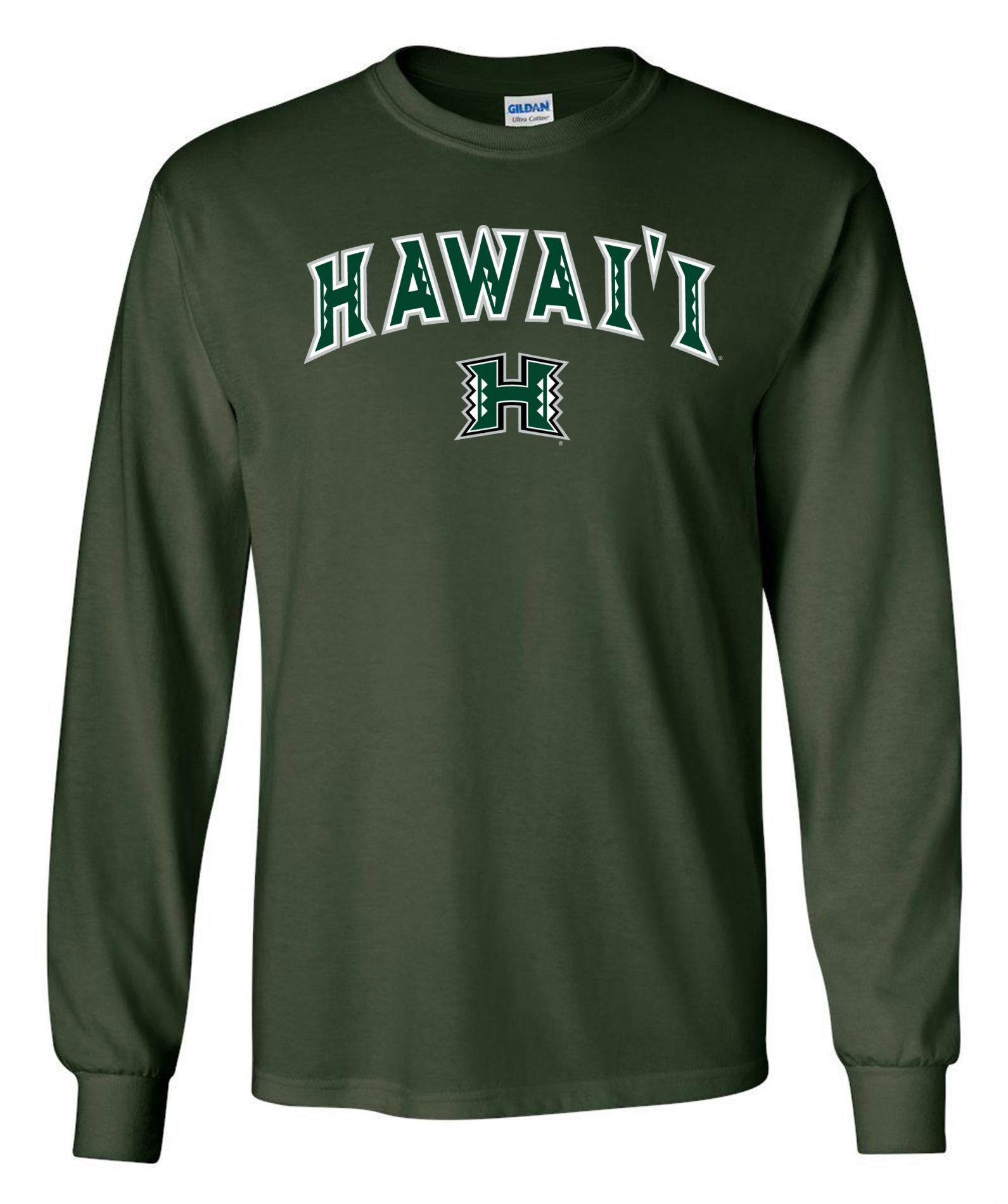 NCAA Men's Long-Sleeve Shirt - Hawaii Rainbow Warriors