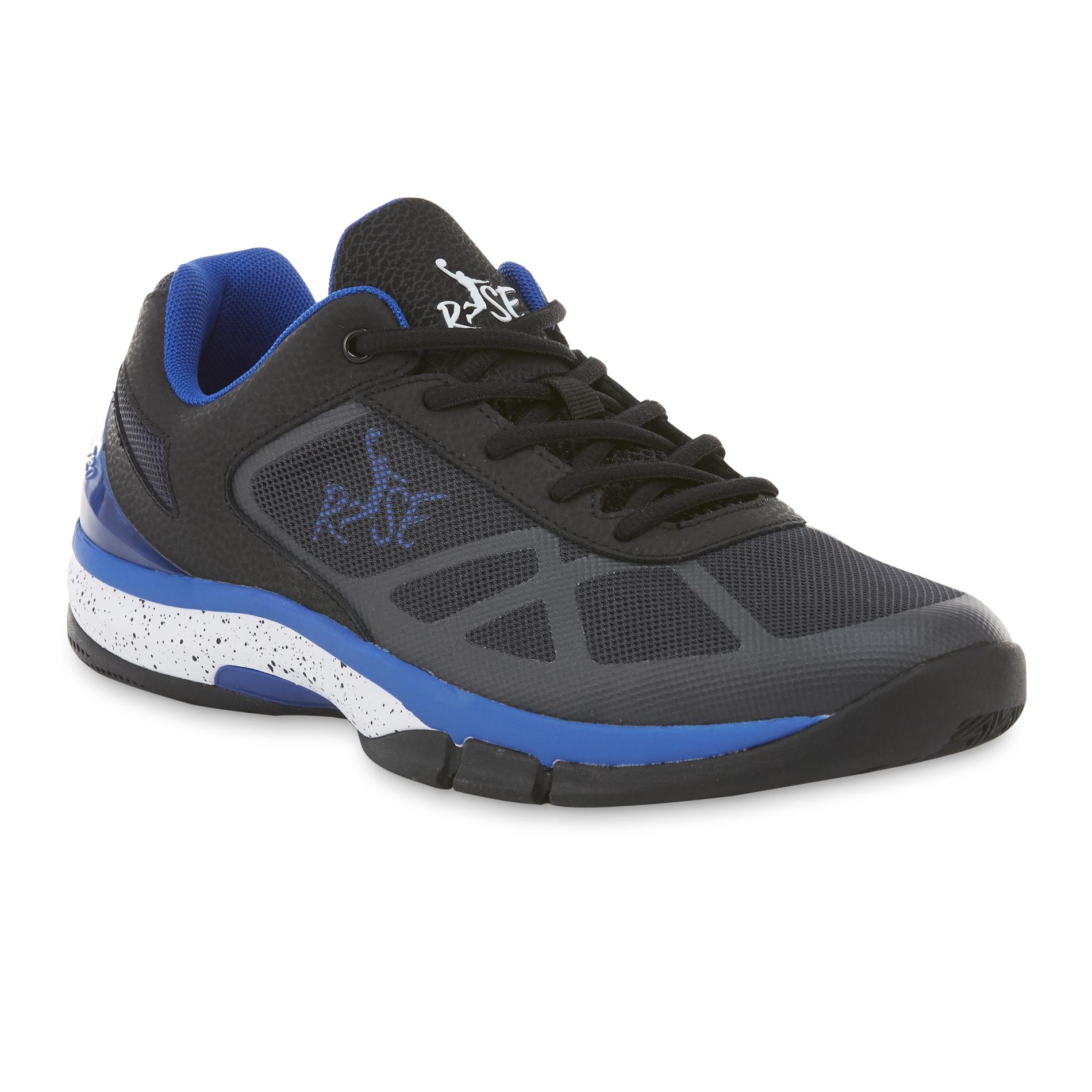 Risewear Men's Halo II Low Athletic Shoe - Black/Blue/White