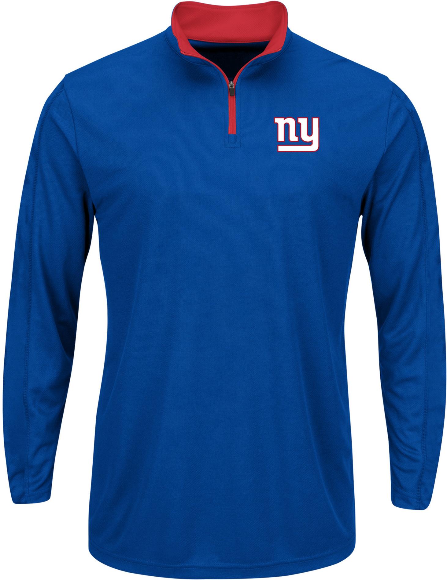 NFL Men's Quarter-Zip Shirt - New York Giants