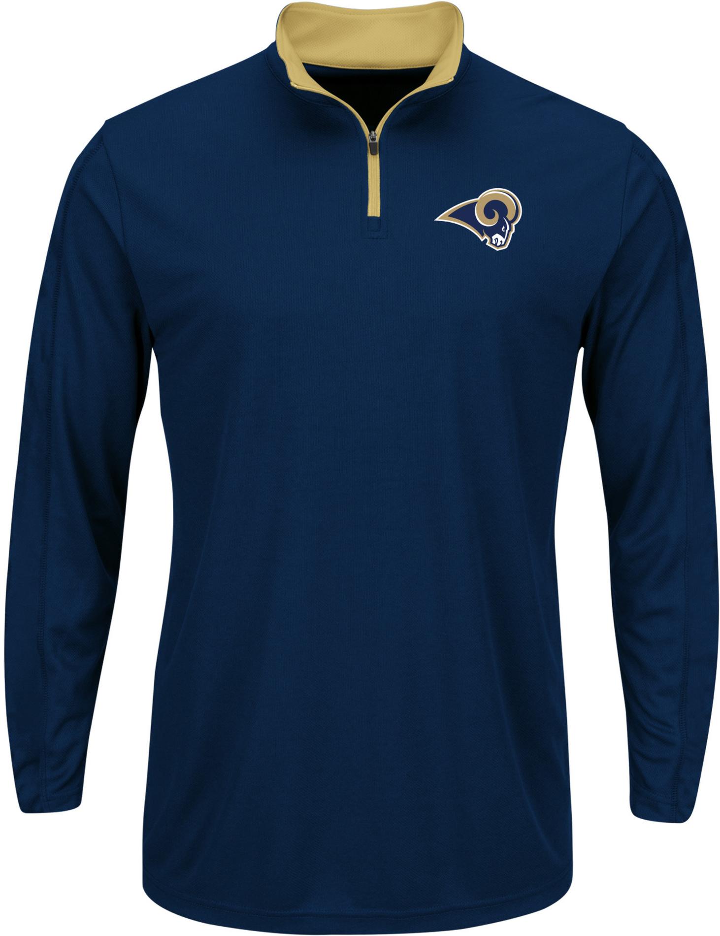 NFL Men's Quarter-Zip Shirt - Los Angeles Rams