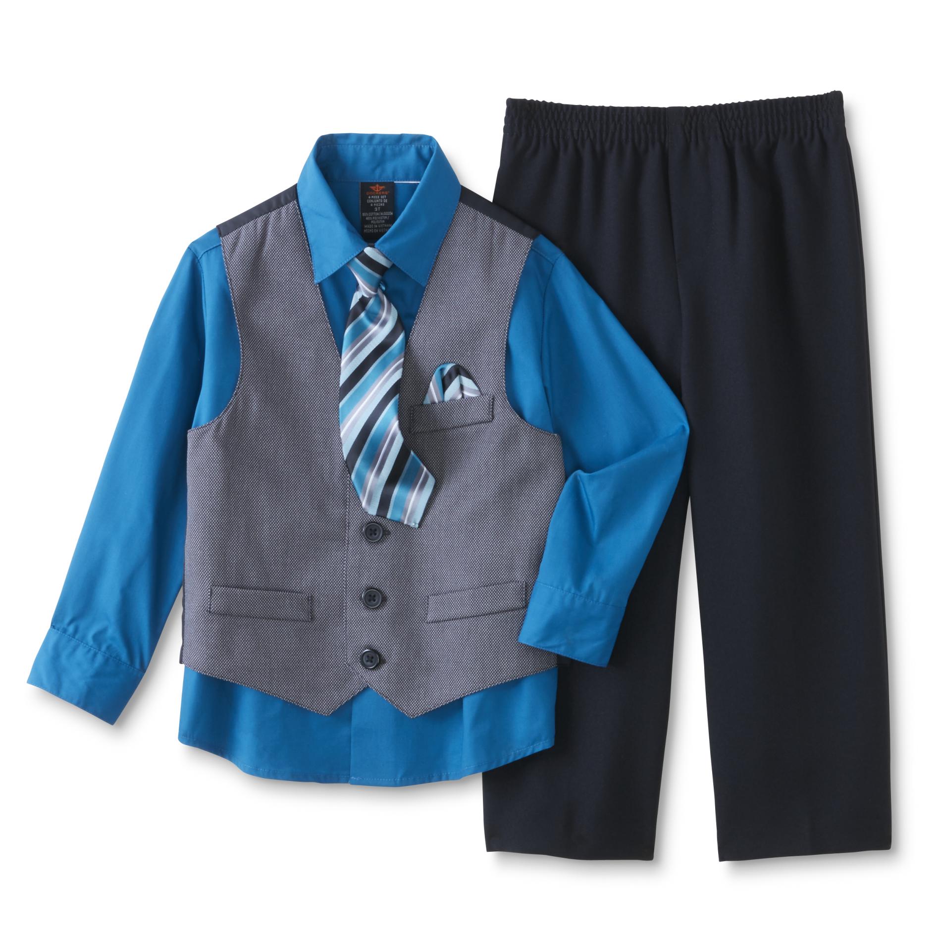 Dockers Newborn, Infant & Toddler Boys' 4-Piece Suit