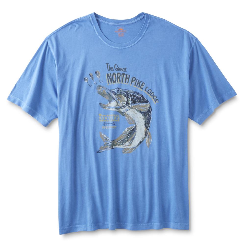 Northwest Territory Men's Big & Tall Graphic T-Shirt - Fishing