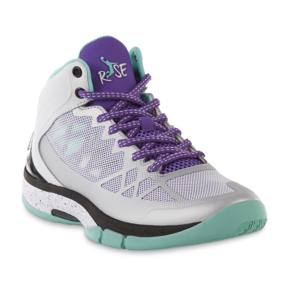Risewear Women's 720 Halo Athletic Shoe - White/Mint/Purple