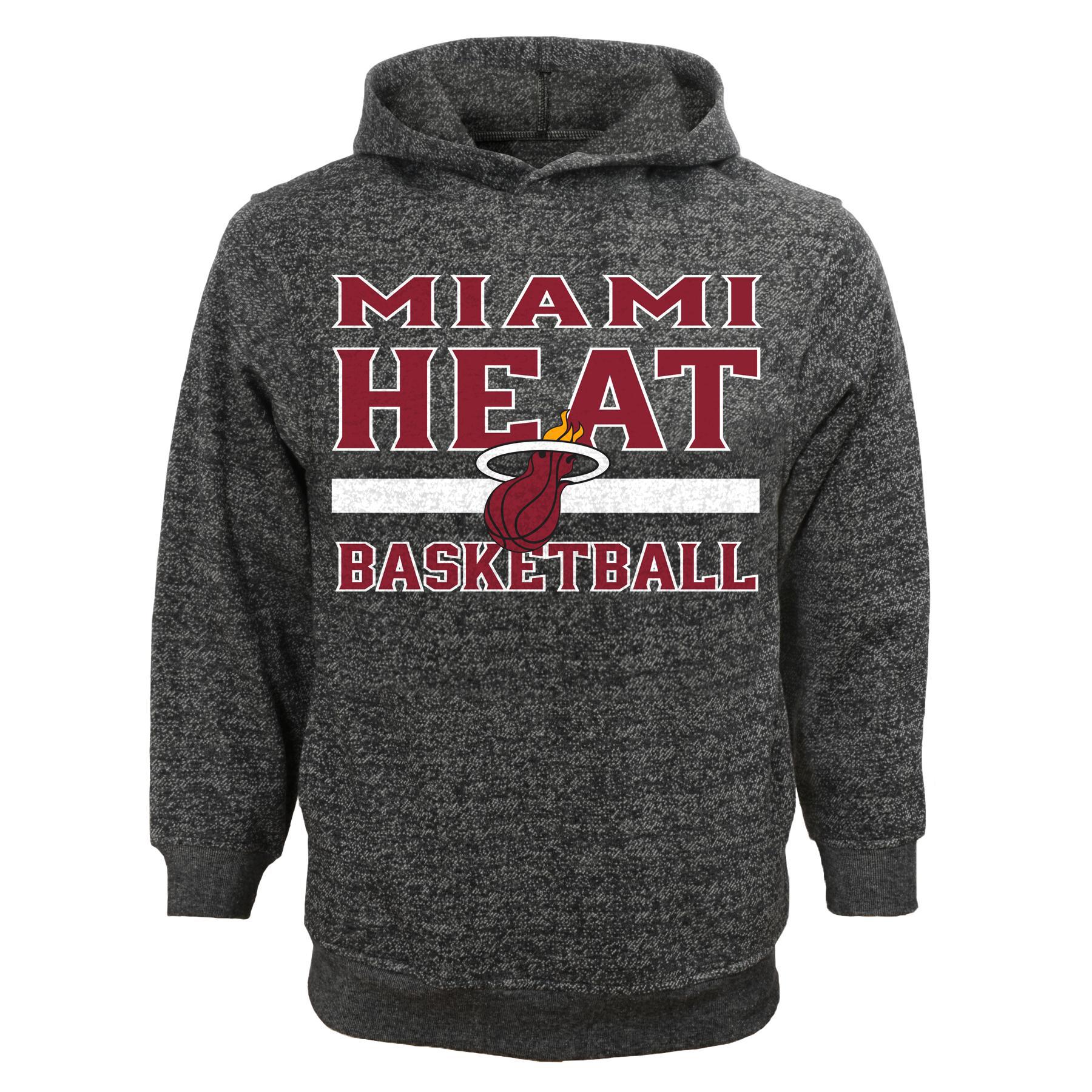NBA Boys' Hooded Sweatshirt - Miami Heat