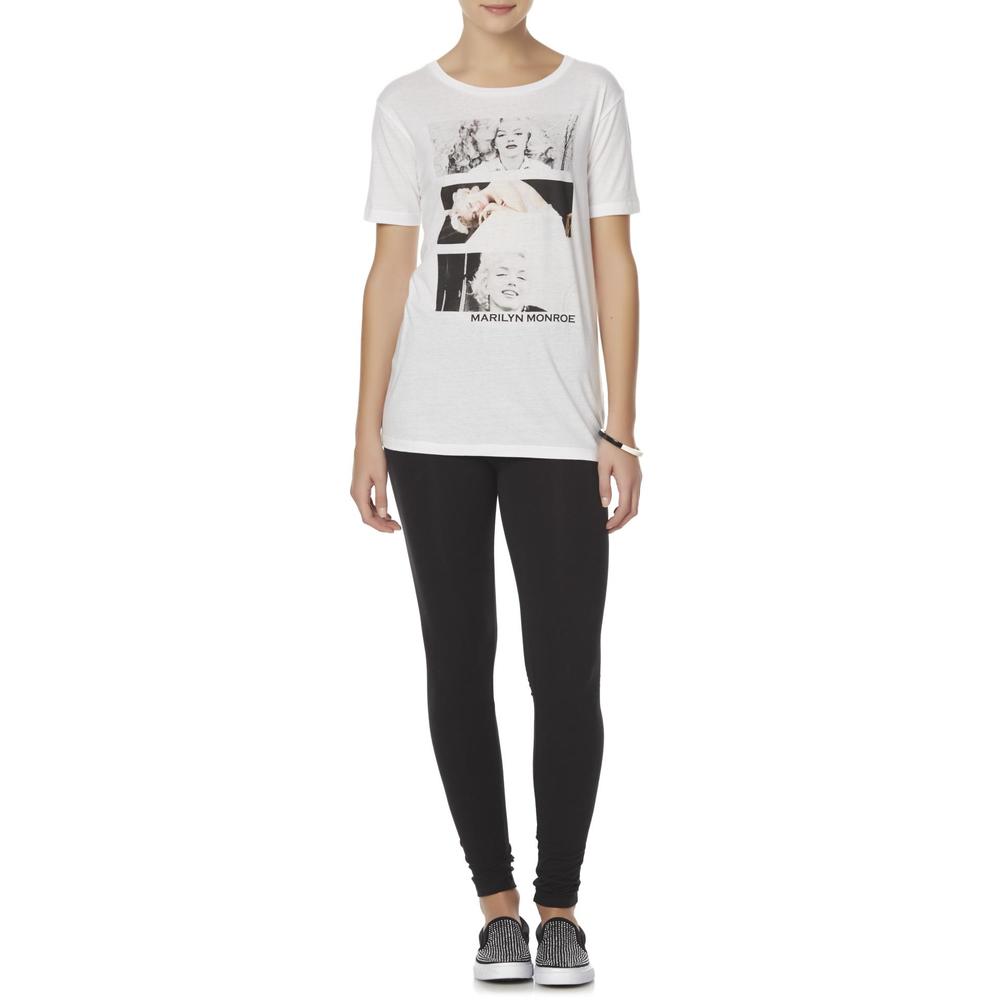 Marilyn Monroe™ Juniors' Graphic T-Shirt & Leggings