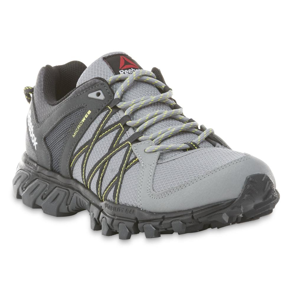 Reebok Men's Trail Grip Gray Trail Running Shoe