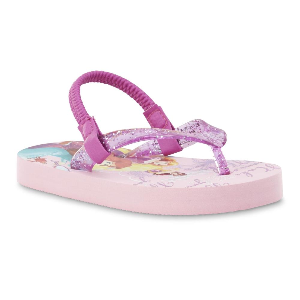 Disney Princess Toddler Girls' Flip-Flop Sandal