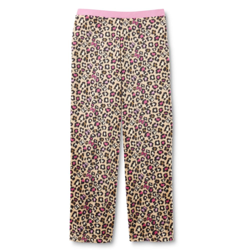 Disney Minnie Mouse Women's Fleece Pajama Top & Pants