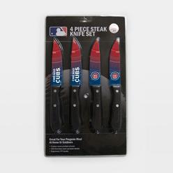MLB The Sports Vault Chicago Cubs Knife Set - Steak - 4 Pack